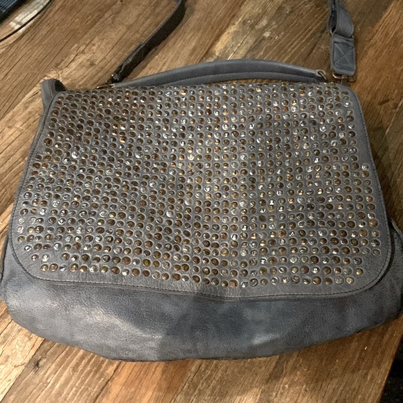 Costanza Rota studded gorgeous designer leather tote - in mint condition! - Picture 2 of 10